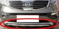 Накладка на передний бампер большая Kia Sportage R (2010-)