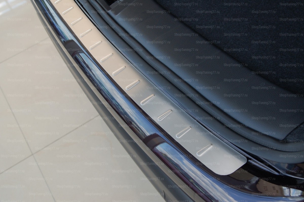 Накладка на задний бампер прямая матовая серия Kia Sportage IV