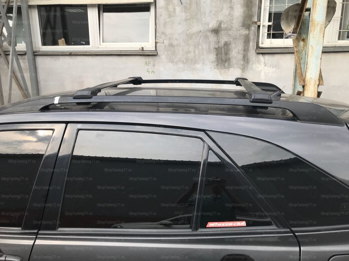 Багажные поперечины Erkul на рейлинги Toyota RAV 4(чёрные)