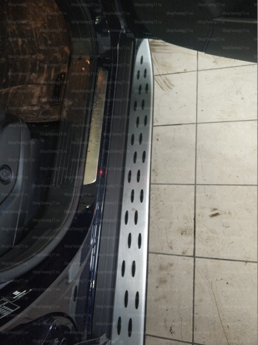 Пороги с подсветкой A1665200231 Mercedes Benz GL X166 (2012-)