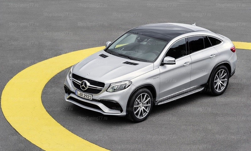 A2925200100 + A1669005615 Пороги для Mercedes GLE Coupe (2015-)