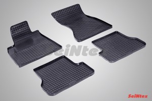Резиновые коврики сетка для Audi A6 (C7) (2011-)