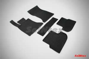Резиновые коврики сетка для Bmw 5 Series F10 (рест) 2WD (2013-)