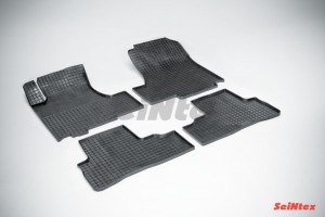 Резиновые коврики сетка для Honda CR-V III (2006-2012)