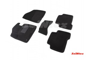 Ворсовые 3D коврики Hyundai Santa Fe III (2012-2018)