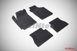 Резиновые коврики сетка для Kia Picanto (2005-2011)