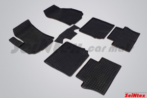 Резиновые коврики сетка для Opel Zafira B (2005-2014)