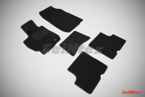Ворсовые коврики LUX для Nissan Almera IV (2013-)