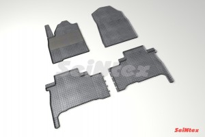 Резиновые коврики сетка для Toyota Land Cruiser 200 (2012-)