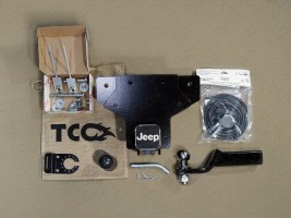 Фаркоп (оцинкованный, шар E) для Jeep Wrangler IV (JL) (2017-)
