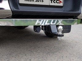 Фаркоп (оцинкованный, шар E) для Toyota Hilux VII рест. (2011-2015)|Toyota Hilux Exclusive рест. (2018-)