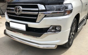 Toyota Land Cruiser 200 Executive Lounge 2018 Защита переднего бампера