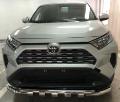 Toyota RAV4 2019 Защита переднего бампера (G)