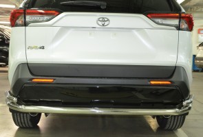  Toyota RAV4 2019 Защита заднего бампера угловая большая