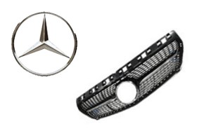 Решетки радиатора для Mercedes