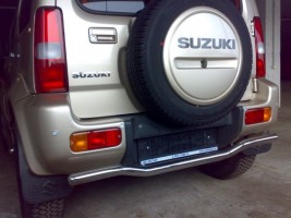 Защита заднего бампера 53мм Suzuki Jimny